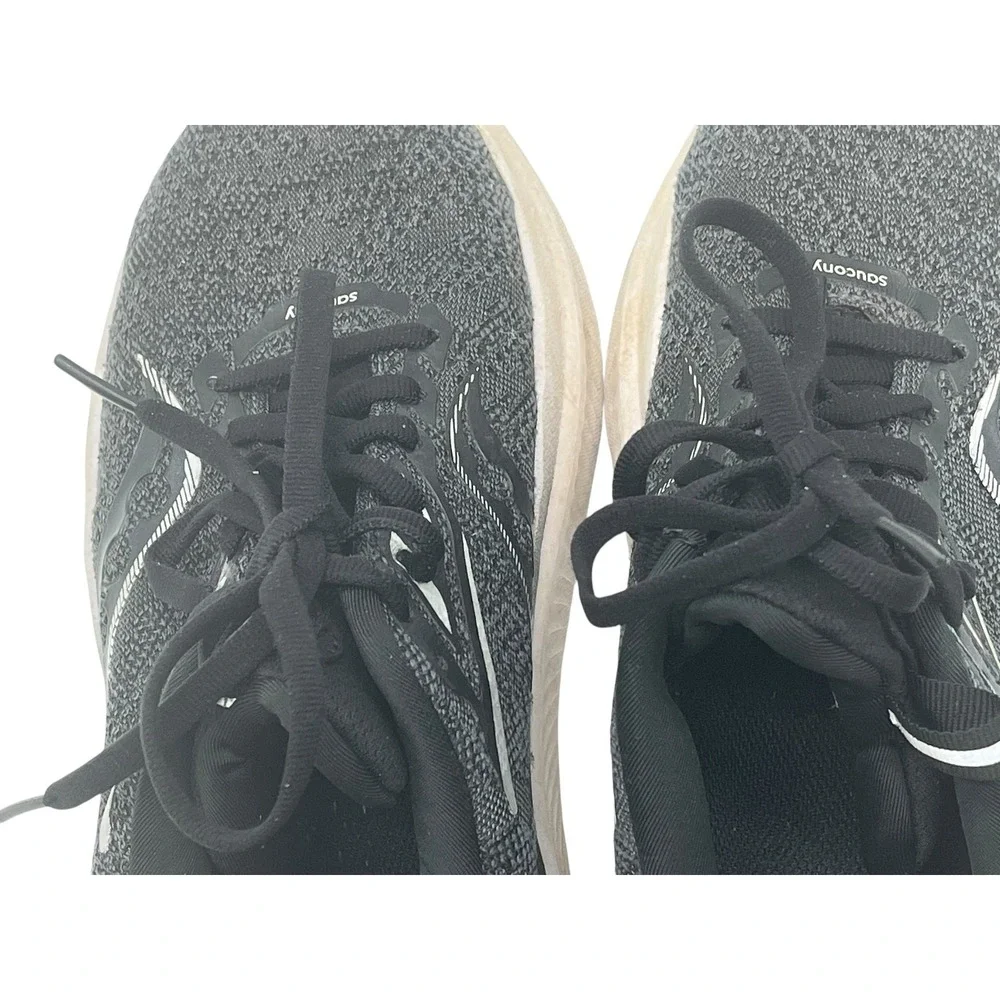 Saucony Echelon 9 Women's Running Shoes Black White S10765-10 Size 7.5